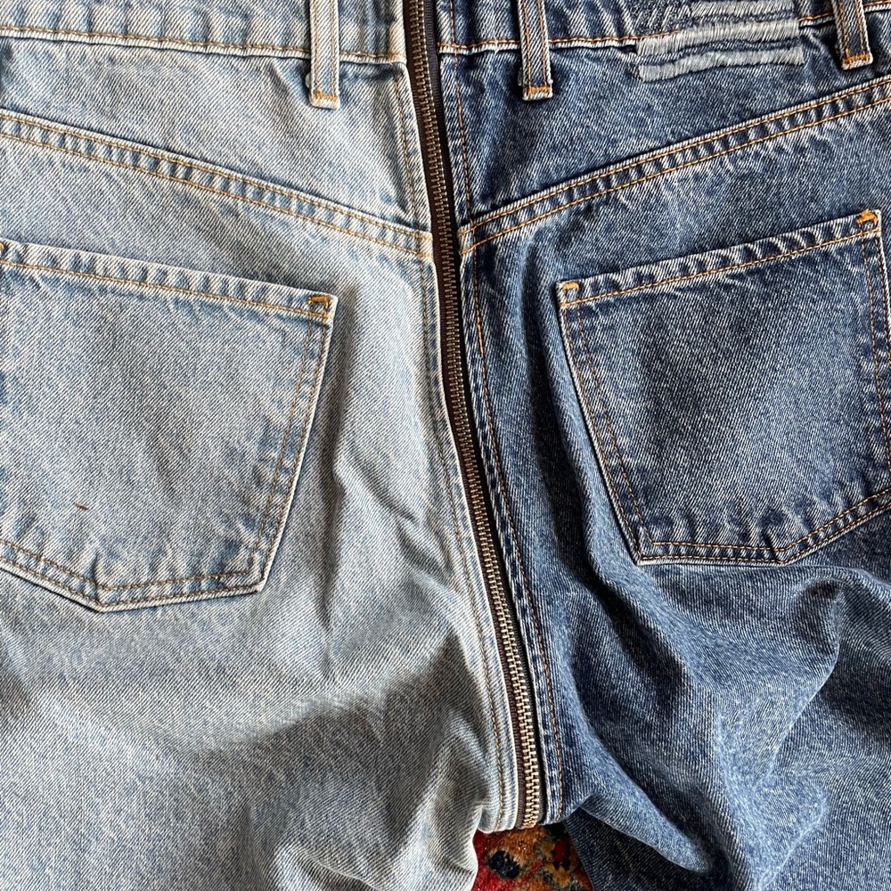 REVICE two tone jeans, 28” inseam. Like new